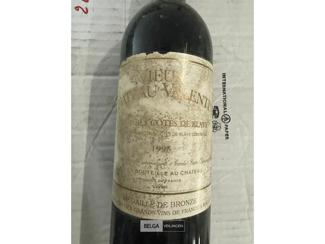 12x1 fles vieux chateau valentin 1995 - afbeelding 5 van  5