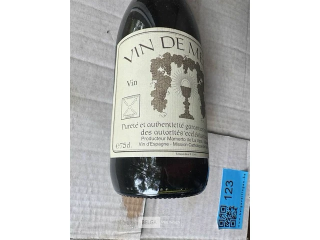 12x1 fles vin de messe - afbeelding 3 van  4