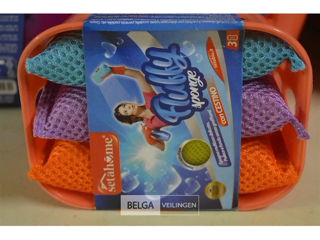 12x3st fliffy sponge - afbeelding 4 van  4