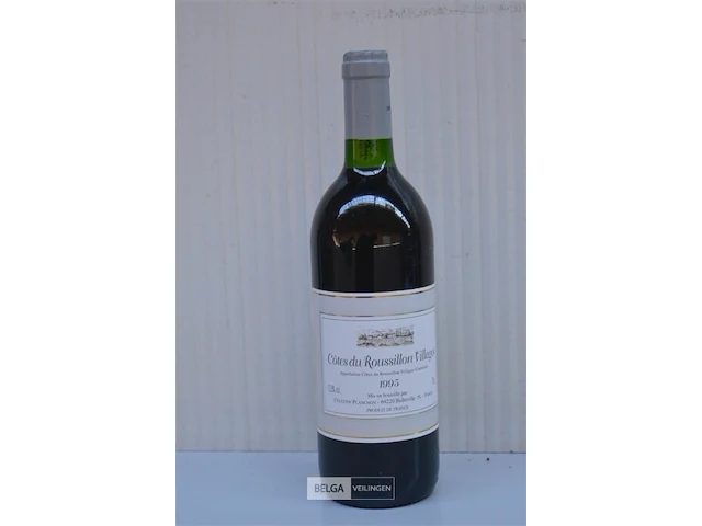 12x750ml côtes du roussillon villages, 1995, 12,5%, frankrijk - afbeelding 1 van  6