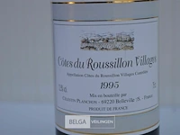12x750ml côtes du roussillon villages, 1995, 12,5%, frankrijk - afbeelding 2 van  6