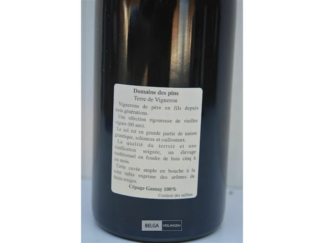 12x750ml saint-amour, domaine des pins , 2006, 13% - afbeelding 3 van  5