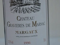 12x75cl château gravieres de marsac, 1996, 12,5%, frankrijk - afbeelding 2 van  6