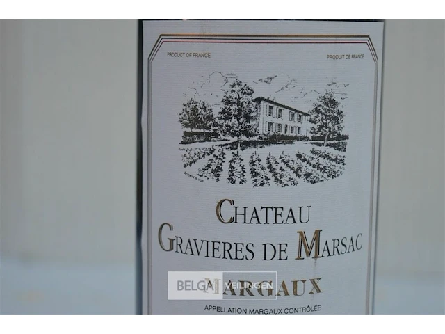 12x75cl château gravieres de marsac, 1996, 12,5%, frankrijk - afbeelding 3 van  6