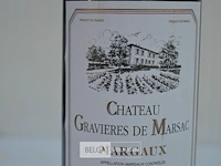 12x75cl château gravieres de marsac, 1996, 12,5%, frankrijk - afbeelding 3 van  6