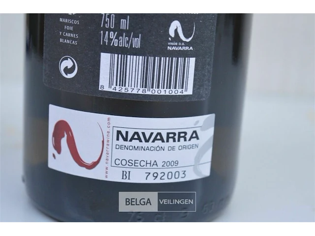 12x75cl nekeas chardonnay, fermentado en barrica, 2009, 14%, spanje - afbeelding 4 van  6
