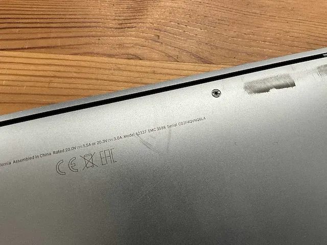 13” apple macbook air a2337 - afbeelding 10 van  11