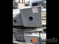 13 blauwe hardstenen bolders - afbeelding 4 van  5