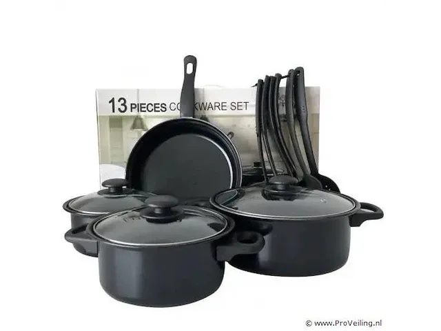 13 delige pannenset hg-04241 - afbeelding 5 van  6