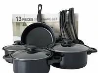 13 delige pannenset hg-04241 - afbeelding 5 van  6