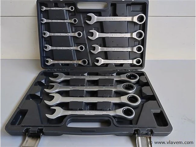 13 delige steek ringratelset 8-32mm - afbeelding 2 van  8