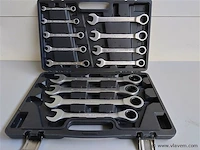 13 delige steek ringratelset 8-32mm - afbeelding 2 van  8