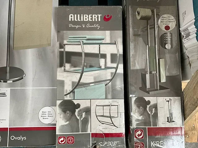 13 diverse badkamertoebehoren allibert - afbeelding 11 van  11