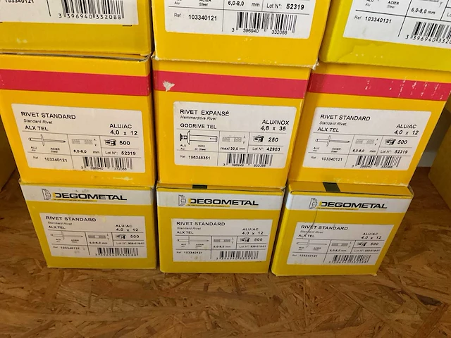 13 dozen blindklinknagels - afbeelding 5 van  5