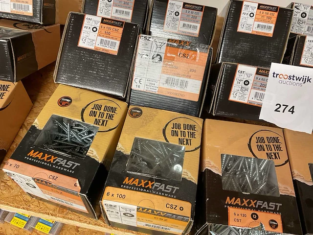 13 dozen hout schroeven - afbeelding 6 van  7
