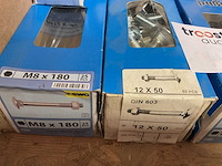 13 dozen houtbouten; houtdraadbouten - afbeelding 2 van  6