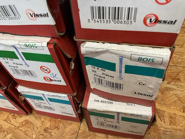 13 dozen houtbouten; houtschroeven - afbeelding 5 van  5