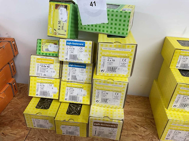13 dozen houtschroeven - afbeelding 3 van  5