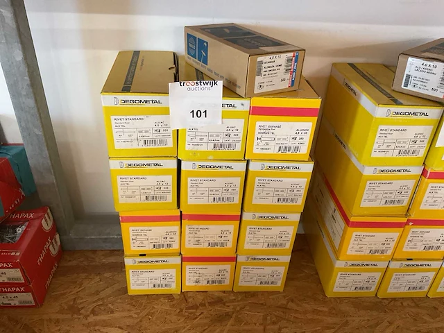13 dozen revetnagels - afbeelding 1 van  6