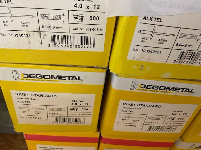 13 dozen revetnagels - afbeelding 3 van  6