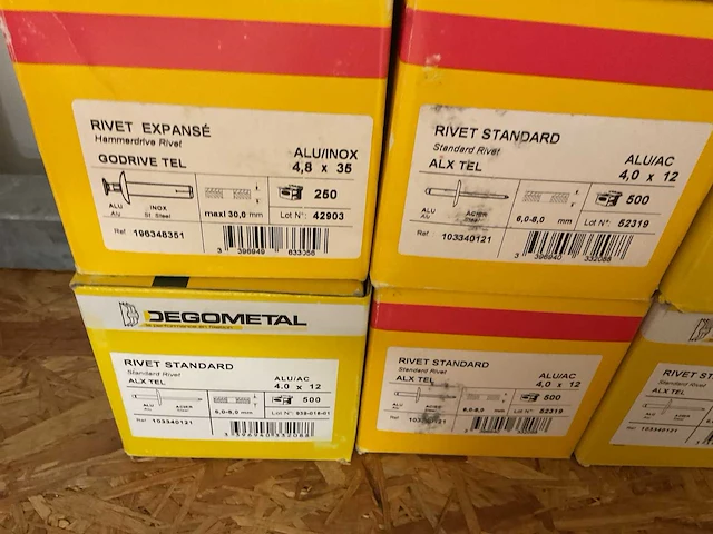 13 dozen revetnagels - afbeelding 6 van  6