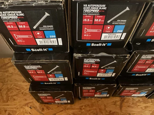 13 dozen schroeven met boorkop - afbeelding 4 van  4