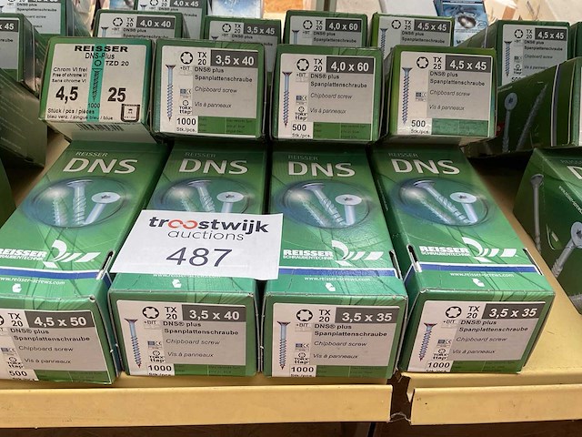 13 dozen spaanplaatschroeven - afbeelding 2 van  6