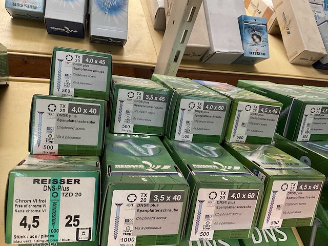 13 dozen spaanplaatschroeven - afbeelding 3 van  6