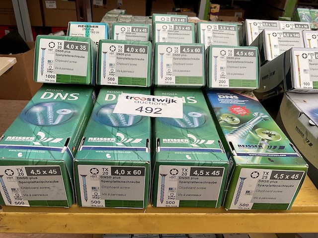 13 dozen spaanplaatschroeven - afbeelding 2 van  7