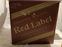 13 flessen whisky red label - afbeelding 2 van  4