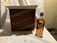 13 flessen whisky red label - afbeelding 4 van  4