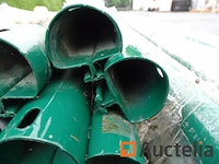 13 geplastificeerde universele paal, diameter 48 mm, lengte 2,00 m ral 6005 - afbeelding 2 van  3