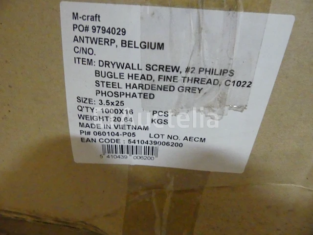 13 gipsplaten schroeven (3,5 x 25) - afbeelding 5 van  6
