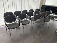 13 metalen stoelen - afbeelding 2 van  5