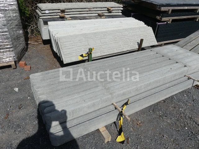 13 palen en 38 betonplaten - afbeelding 5 van  10
