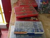 13 rangeerdoosjes met inhoud - afbeelding 1 van  1