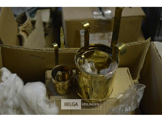 ±13 sets koperen maatbekers - afbeelding 1 van  2