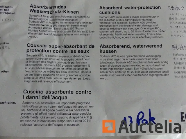 13 sorbarix a20 set superabsorberende waterbeschermende pads - afbeelding 7 van  7