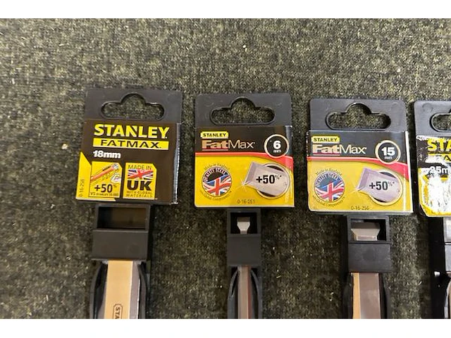 13 stanley fatmax beitels - afbeelding 4 van  4