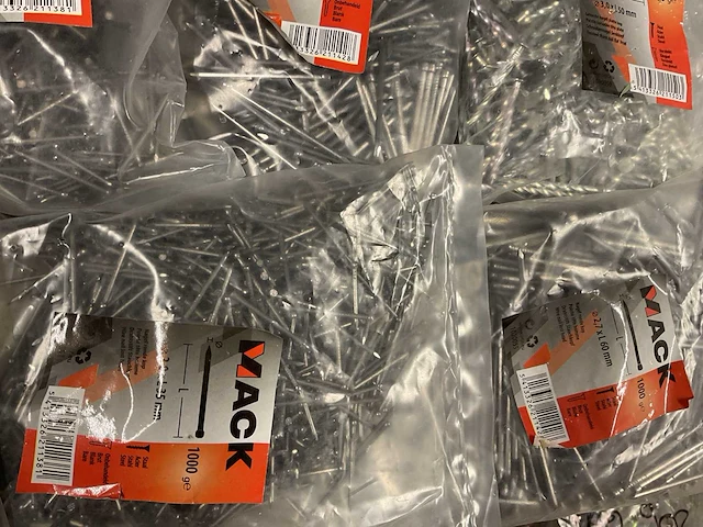 13 zakken nagels; schroefnagels - afbeelding 4 van  9