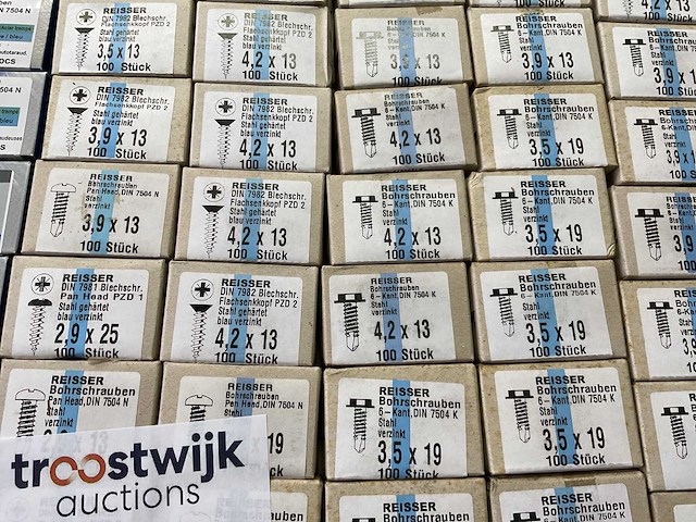 130 doosjes zelftappers; schroeven - afbeelding 5 van  8