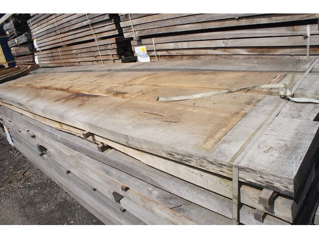 1,32 m³ eiken planken 54mm - afbeelding 5 van  5