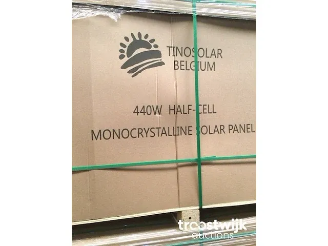 **13.200 watt ,monokristalijn,halfcell,perc , full black ( 440 watt panelen) - afbeelding 5 van  5