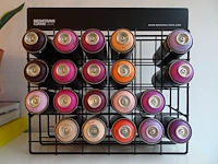 133x 400 ml spuitbus black nc.formula graffiti spray paint - afbeelding 1 van  5