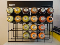 133x 400 ml spuitbus black nc.formula graffiti spray paint - afbeelding 3 van  5