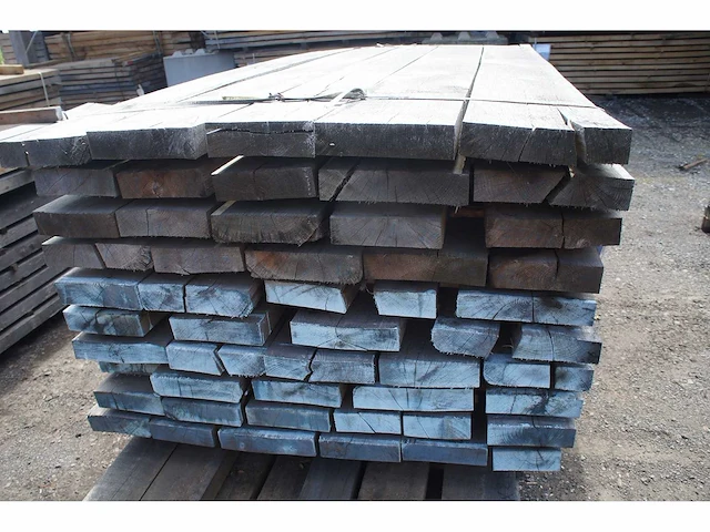 1,34 m³ eiken planken 54mm - afbeelding 3 van  4