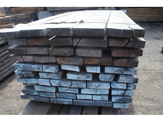 1,34 m³ eiken planken 54mm - afbeelding 3 van  4