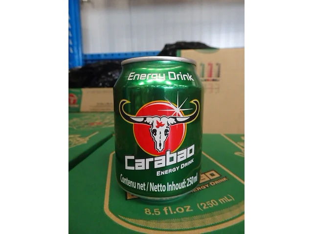 1368x 250ml energy drink carabao - afbeelding 2 van  3