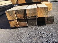 1,37 m³ eiken balken 200x200 - afbeelding 3 van  4