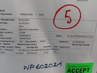 1375x wafer - 150 mm 100 low resistivity phosphorus doped polished silicon wafers - afbeelding 1 van  4